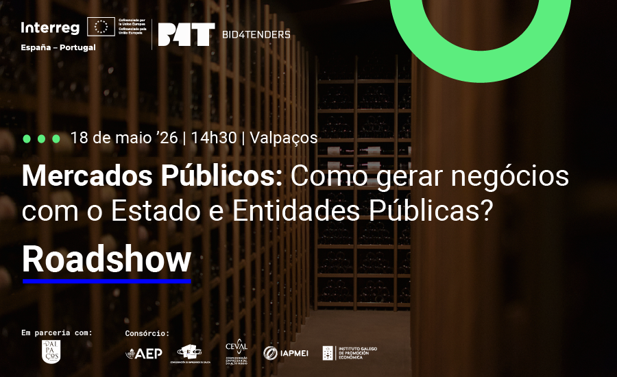 Roadshow BID4TENDERS - Valpaços