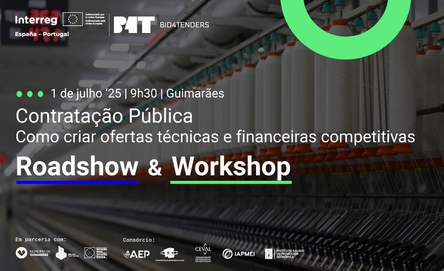 Roadshow & Workshop BID4TENDERS - Guimarães
