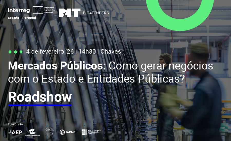 Roadshow BID4TENDERS - Chaves