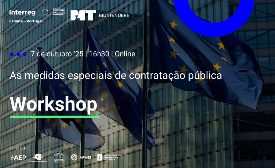Workshop BID4TENDERS - As medidas especiais de contratação pública