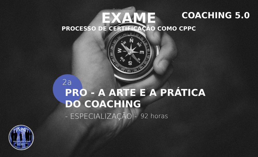 PRESENCIAL | COACHING 5.0 PRO Trainer - CPCT