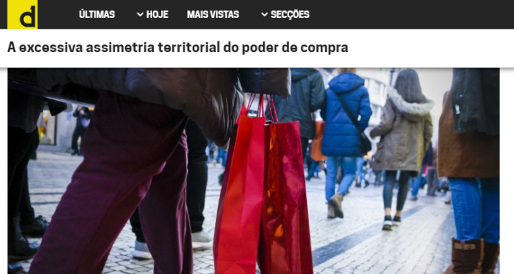 A excessiva assimetria territorial do poder de compra