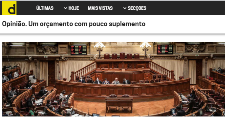 Um orçamento com pouco suplemento