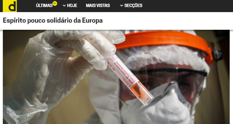 Espírito pouco solidário da Europa