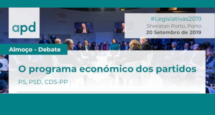 O programa económico dos partidos em almoço-debate