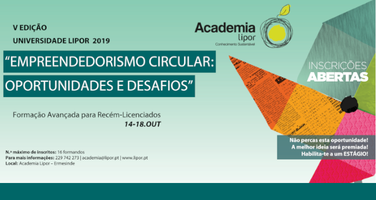 Empreendedorismo Circular na Universidade Lipor