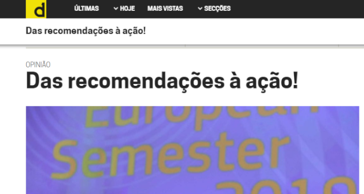 "O que falta é concretizar, passar à ação!"