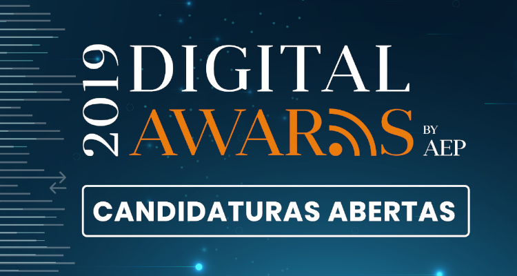 Abertas as candidaturas para o 2019 Digital Awards by AEP