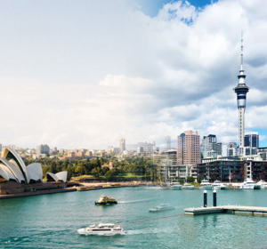 Em busca de negócio nos antípodas