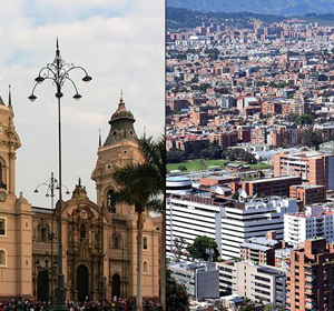 Peru e Colômbia na rota da AEP