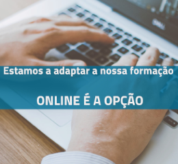 Online é a opção para a Formação AEP