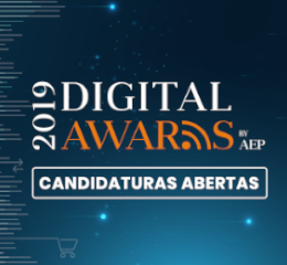 Abertas as candidaturas para o 2019 Digital Awards by AEP