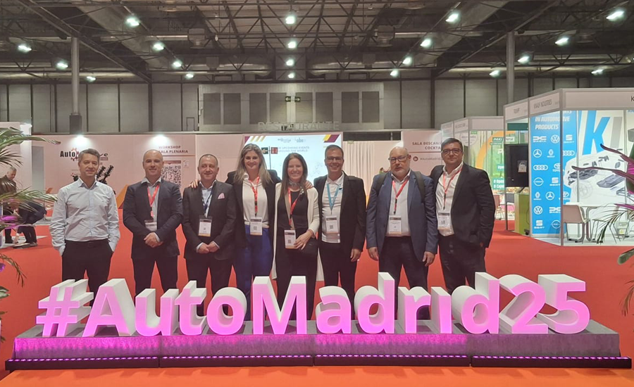 Em Madrid a promover componentes automóveis