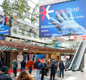 Na maior feira de comércio de retalho