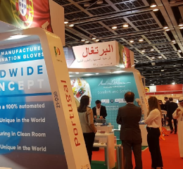 AEP leva oito empresas à Arab Health