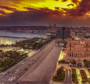 Em busca de negócios no Azerbaijão