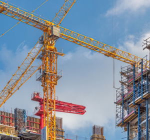 Negócios em construção na Argélia 